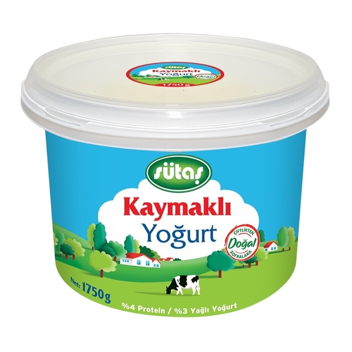 Sütaş Kaymaklı Yoğurt 1750 Gr