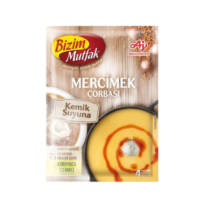 Bizim Mutfak Mercimek Çorba Kemik Sulu 72 Gr