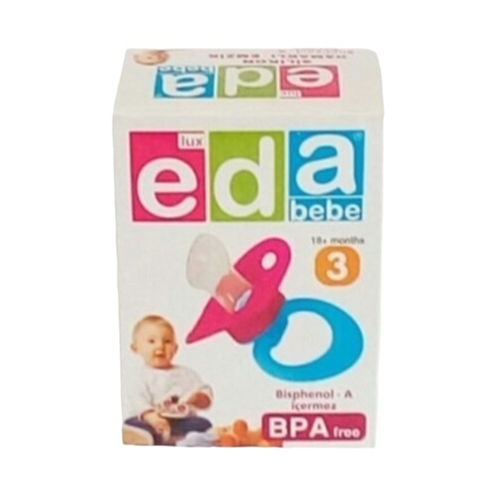 Eda Bebe Silikon Damaklı Emzik No: 3