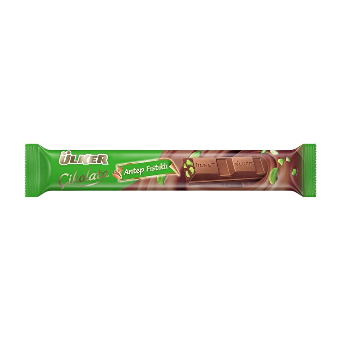 Antep Fıstıklı Stick Çikolata 14 Gr
