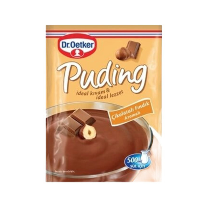 Puding Çikolatalı Fındık Aromalı 115 Gr