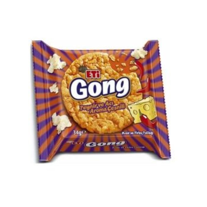 Pirinç Patlağı Gong Baharat & Peynir 34 Gr