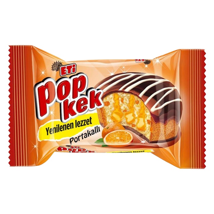 Eti Popkek Portakallı Kek 60 Gr