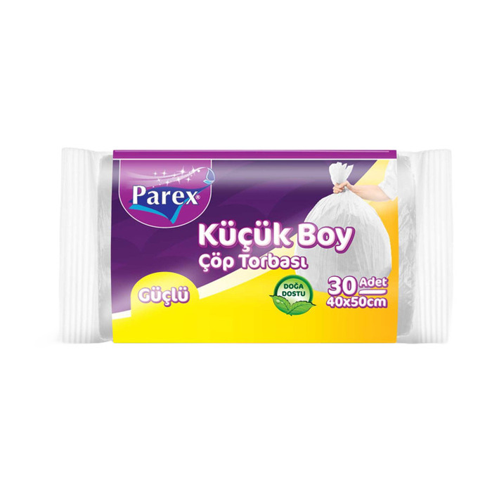 Parex Çöp Poşeti Güçlü Küçük Boy 30'lu