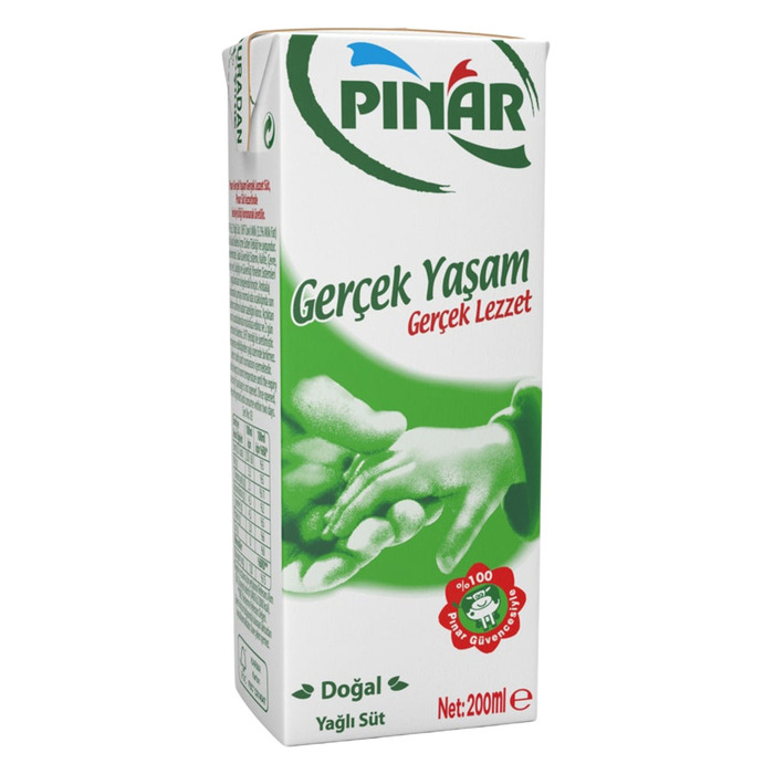 Pınar Süt %3 Yağlı 200 Ml
