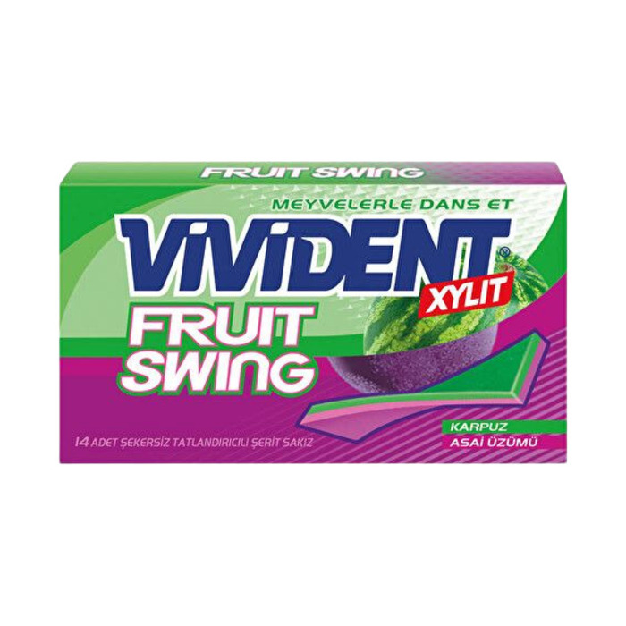 Sakız Fruit Swing Karpuz Üzüm 26 Gr
