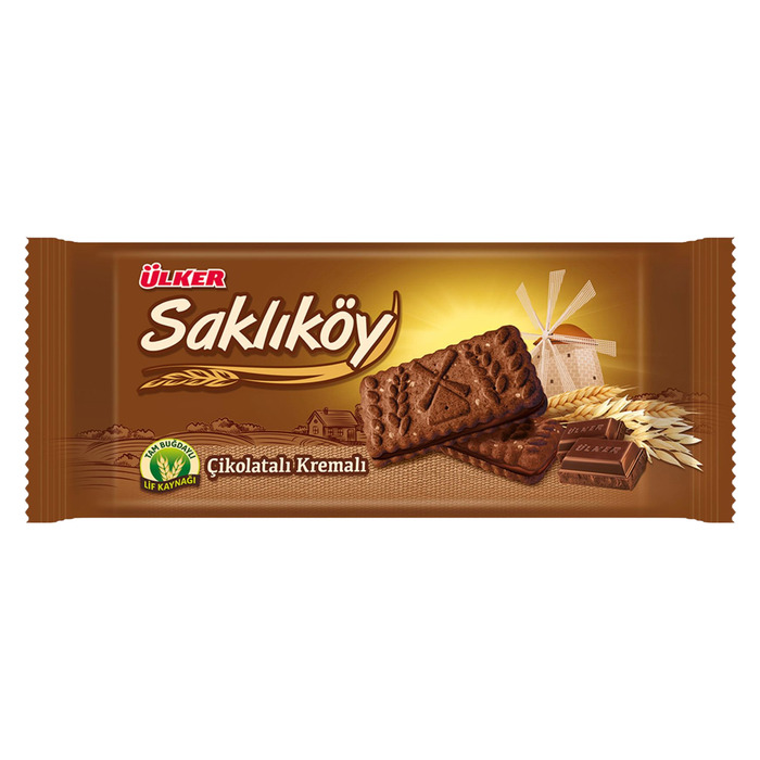 Ülker Saklıköy Çikolata Kremalı Bisküvi 87 Gr