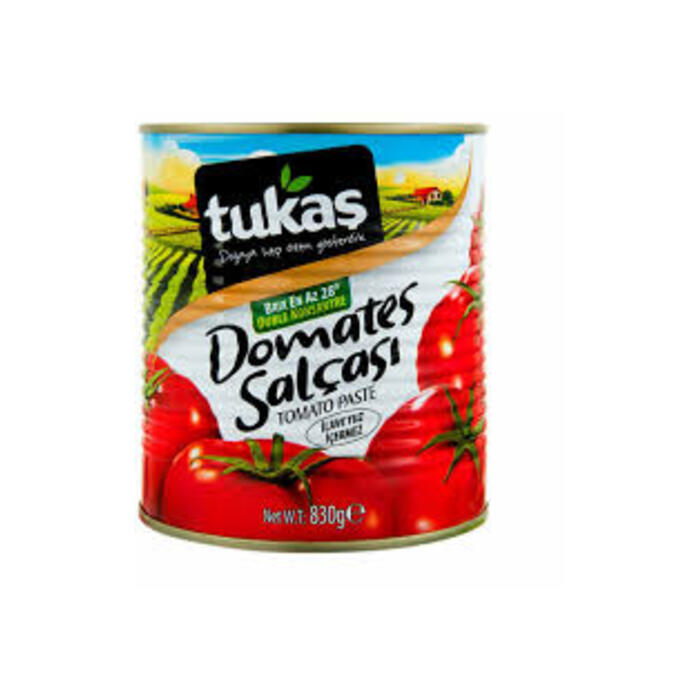 Tukaş Domates Salçası Teneke 830 Gr