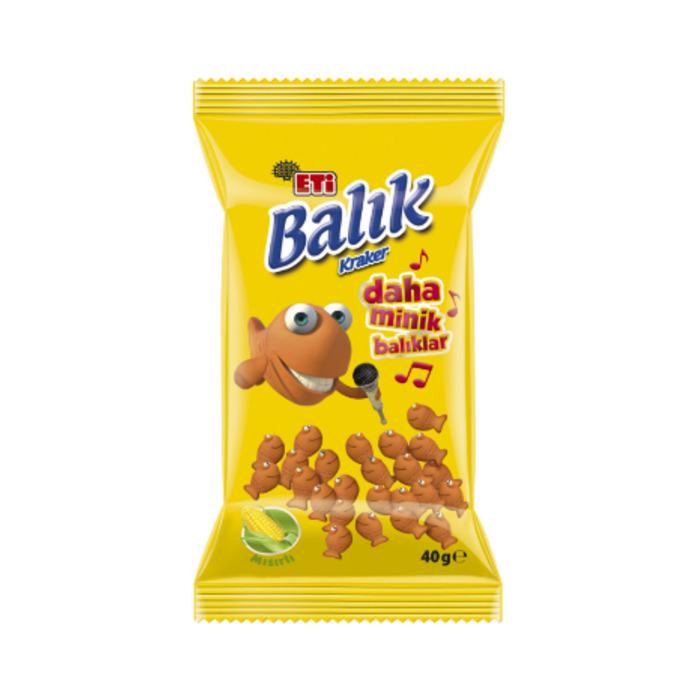 Eti Mini Mısırlı Balık Kraker 40 G