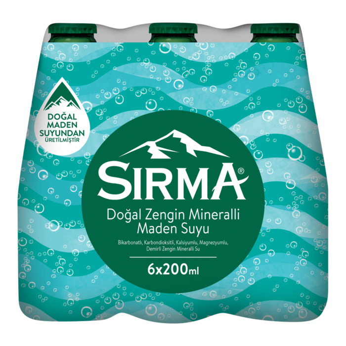 Doğal Maden Suyu 6x200 Ml