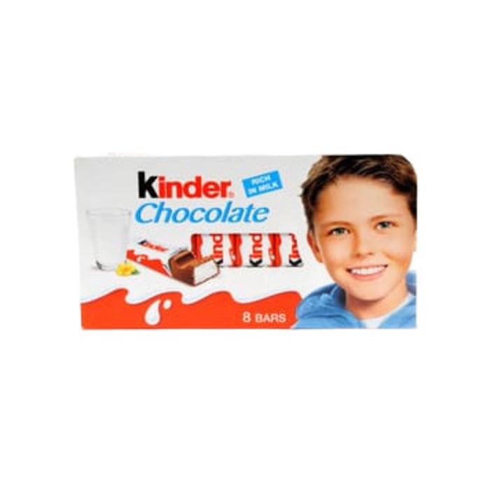 Kinder Chocolate Süt Kakao 8'li 100 Gr
