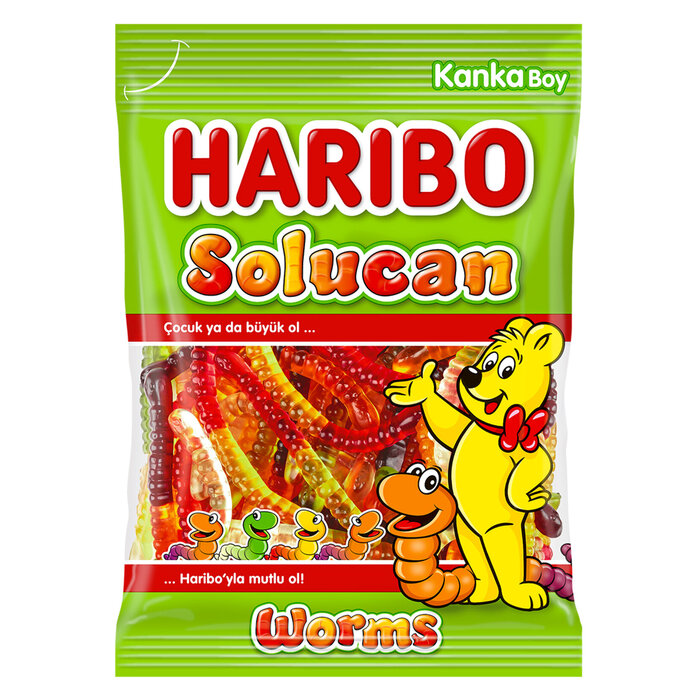 Haribo Solucan Jel Şeker 80 Gr