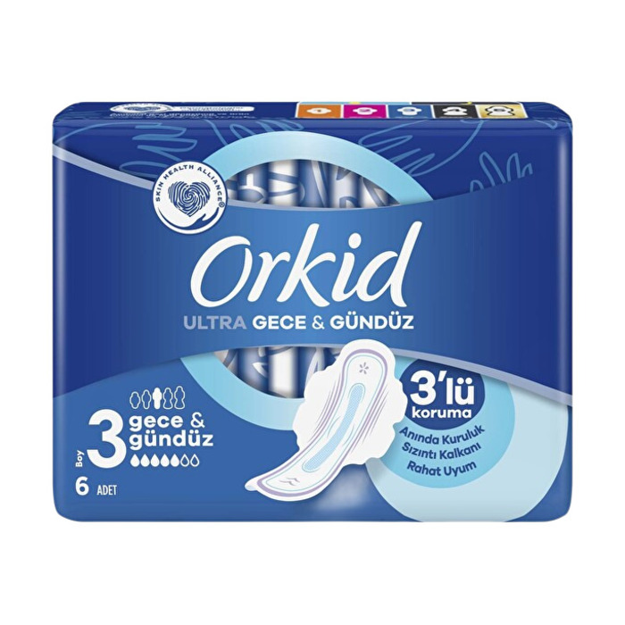 Orkid Ultra Gece Hijyenik Ped