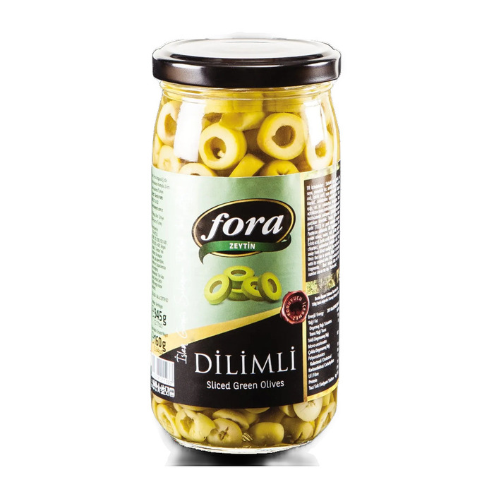 Dilimli Yeşil Zeytin 160 Gr