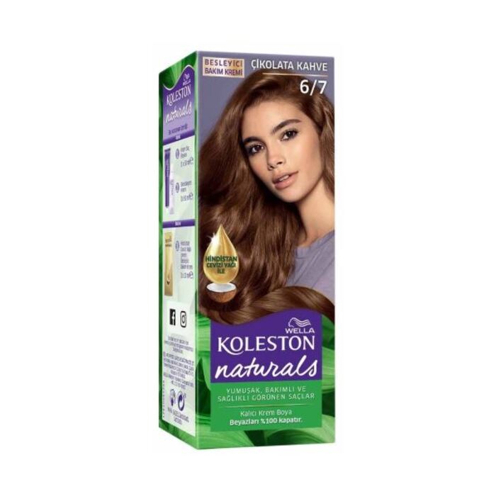 Saç Boyası 6/7 Çikolata Kahve 50 Ml