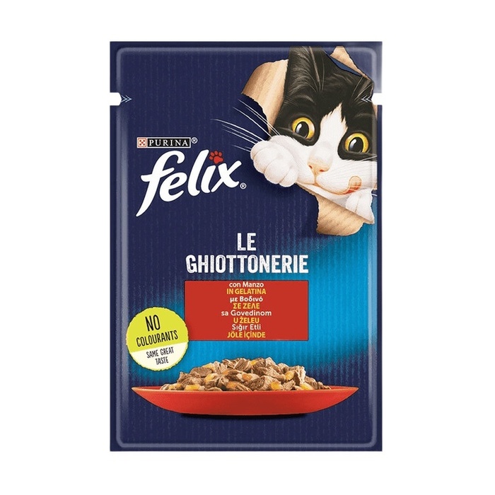 Sığır Etli Kedi Yaş Maması 85 Gr