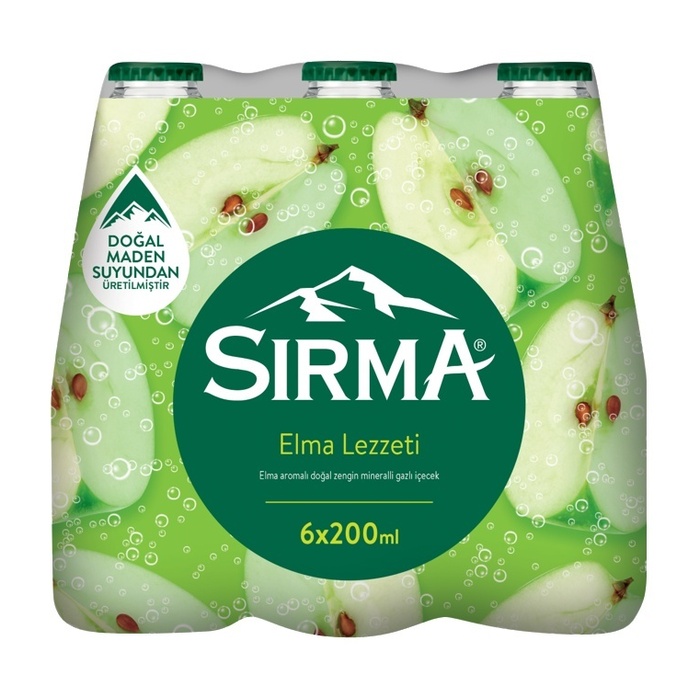 Maden Suyu C Plus Elma Aromalı 6x200 Ml