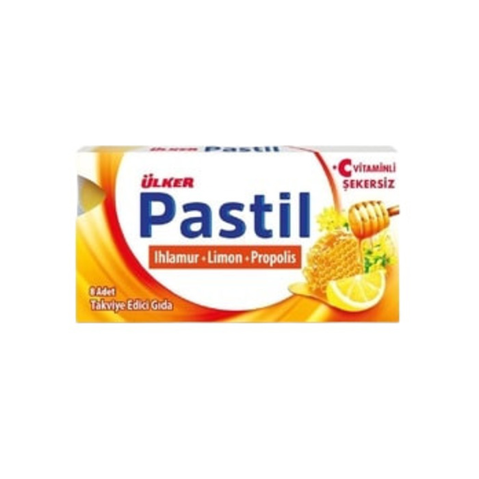 Ülker Pastil Ihlamur Limon Propolis 8 Adet