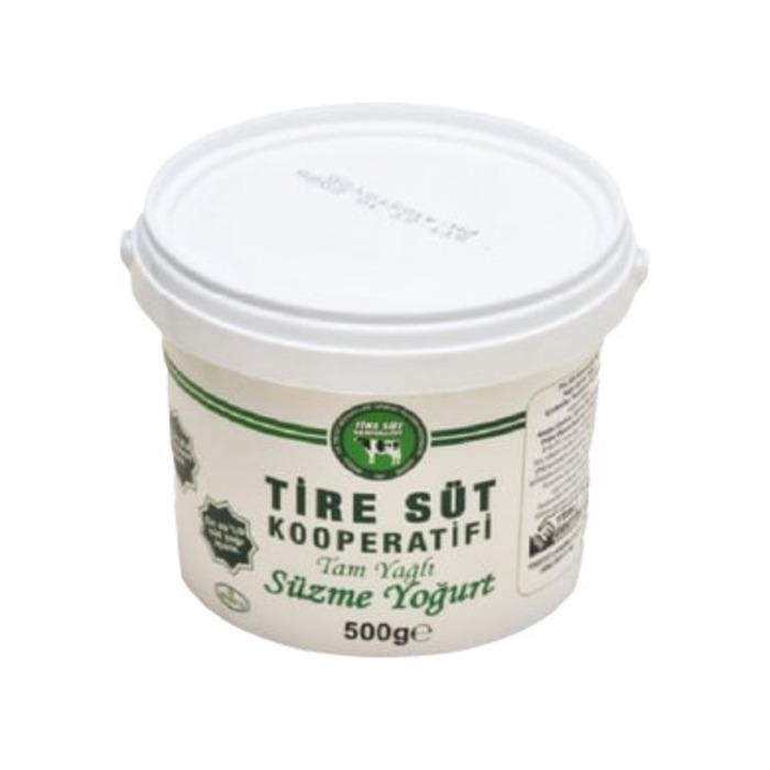 Tam Yağlı Süzme Yoğurt 500 Gr