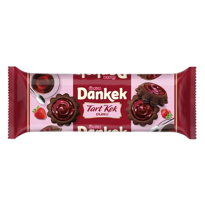 Dankek Tart Kek Çilekli 180 Gr