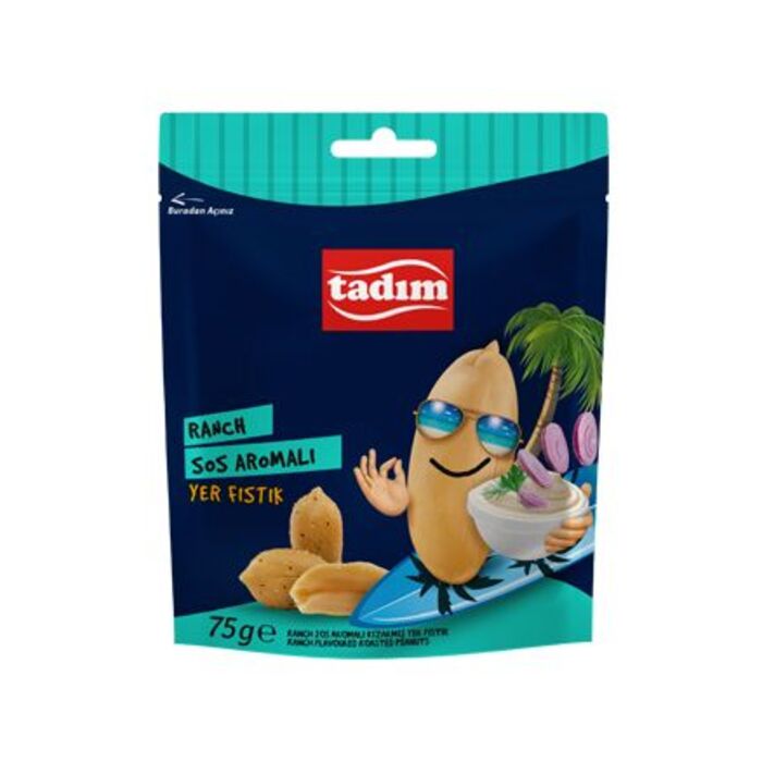 Ranch Sos Aromalı Yer Fıstığı 75 Gr