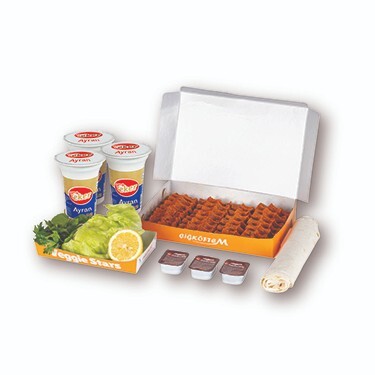 Büyük Paket (3 Kişilik) (750 gr) + (3 Adet) Ayran (17 cl)