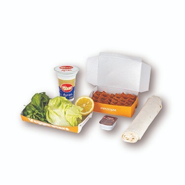 Küçük Paket (1 Kişilik) (250 gr) + (1 Adet) Ayran (17 cl)
