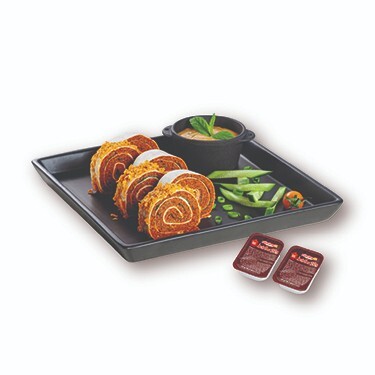 Sade Roll (100 gr) Çiğ Köfte ( (8 Adet) + (2 Adet) Sos