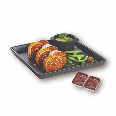 Karışık Malzemeli Suşi Çiğ Köfte (100 gr) ( (8 Adet) + (2 Adet) Sos