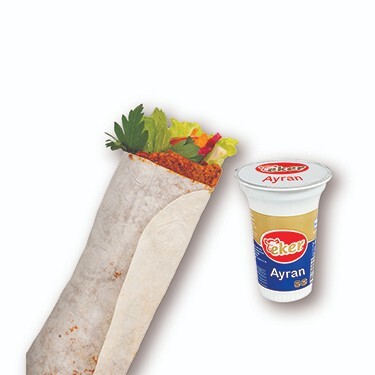 Klasik Çiğköfte Dürüm Menü
