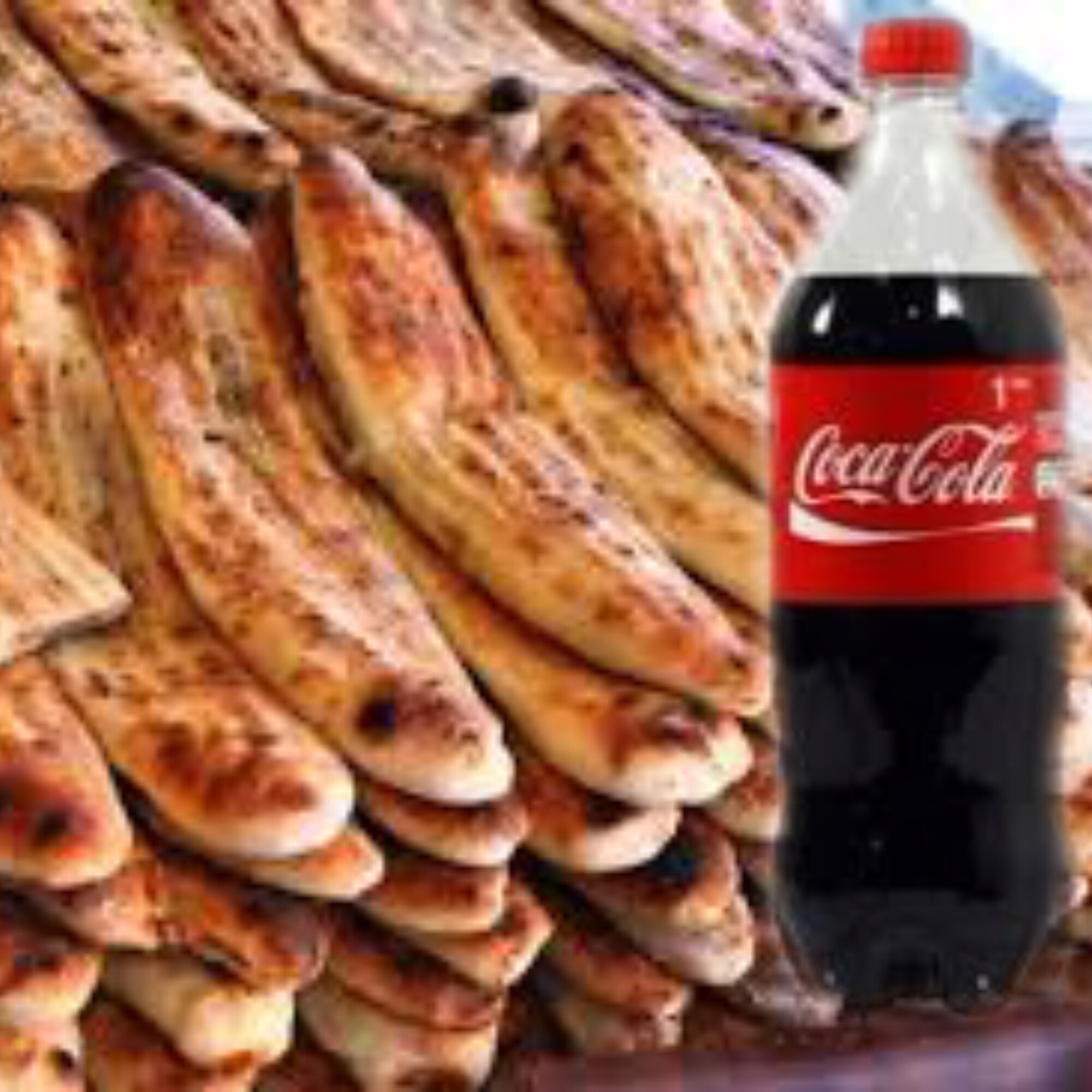 3 Kır Pidesi + 1 litre kola