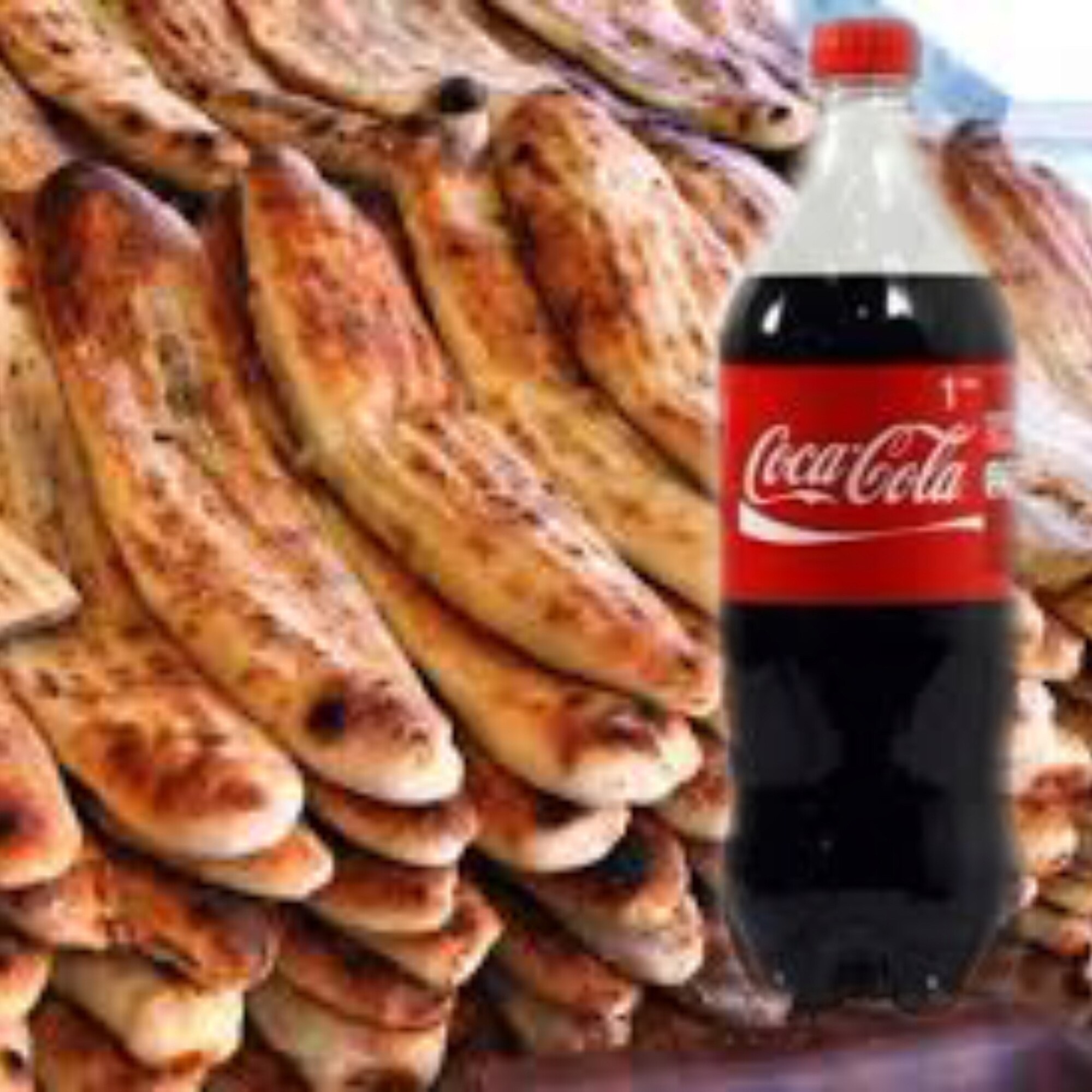 10 adet Kır Pidesi + 2.5 Litre Cola