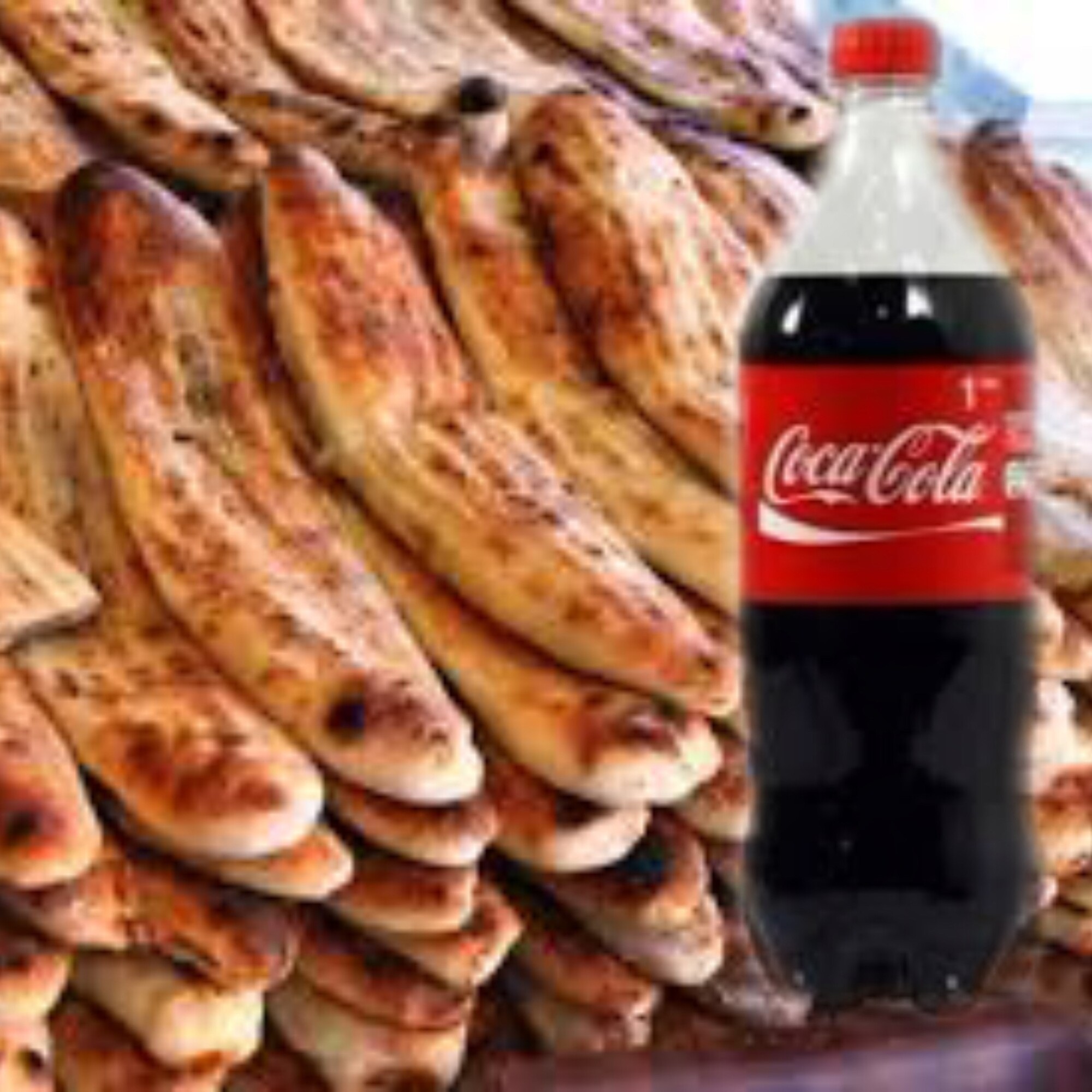5 Kıymalı Pide + 1 Litre Cola