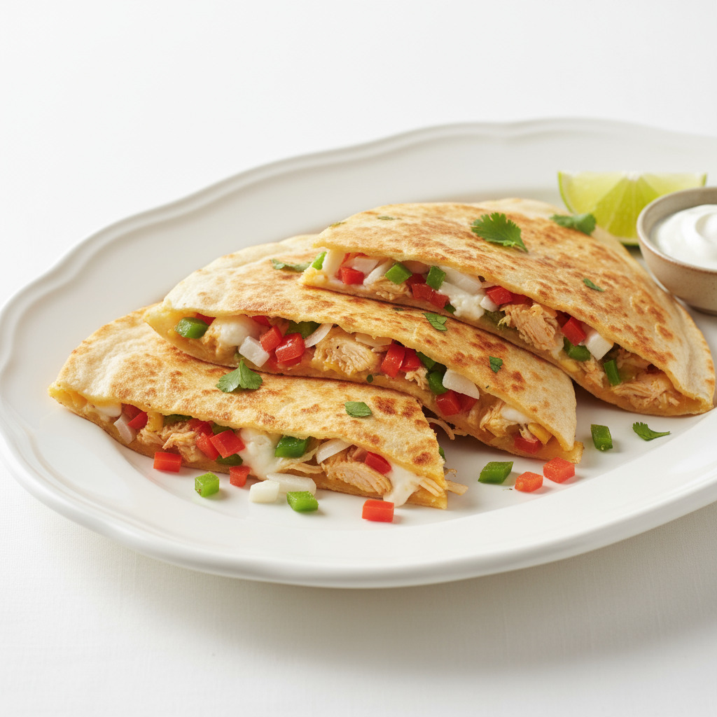 Tavuklu Quesadilla