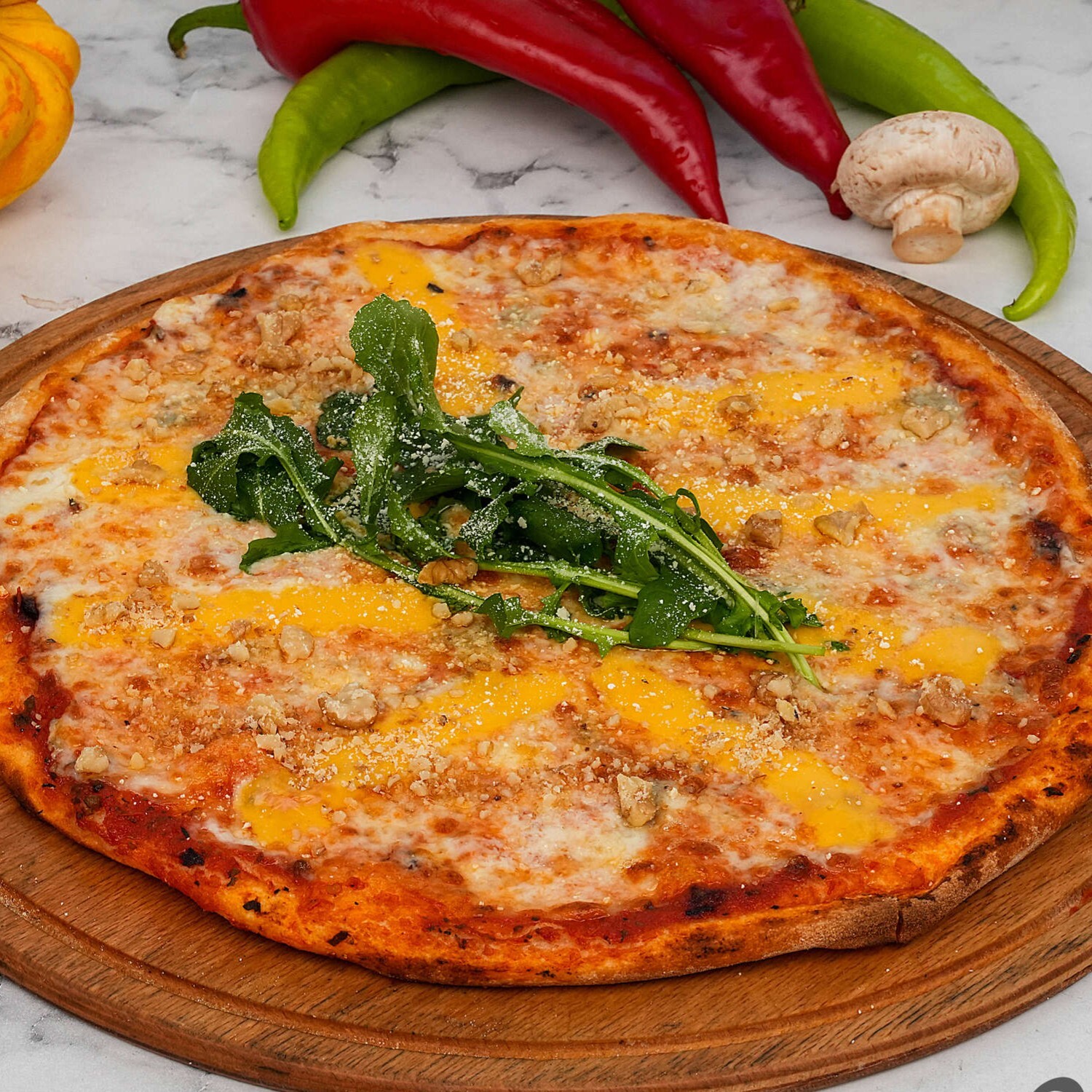 Üç Peynirli Pizza