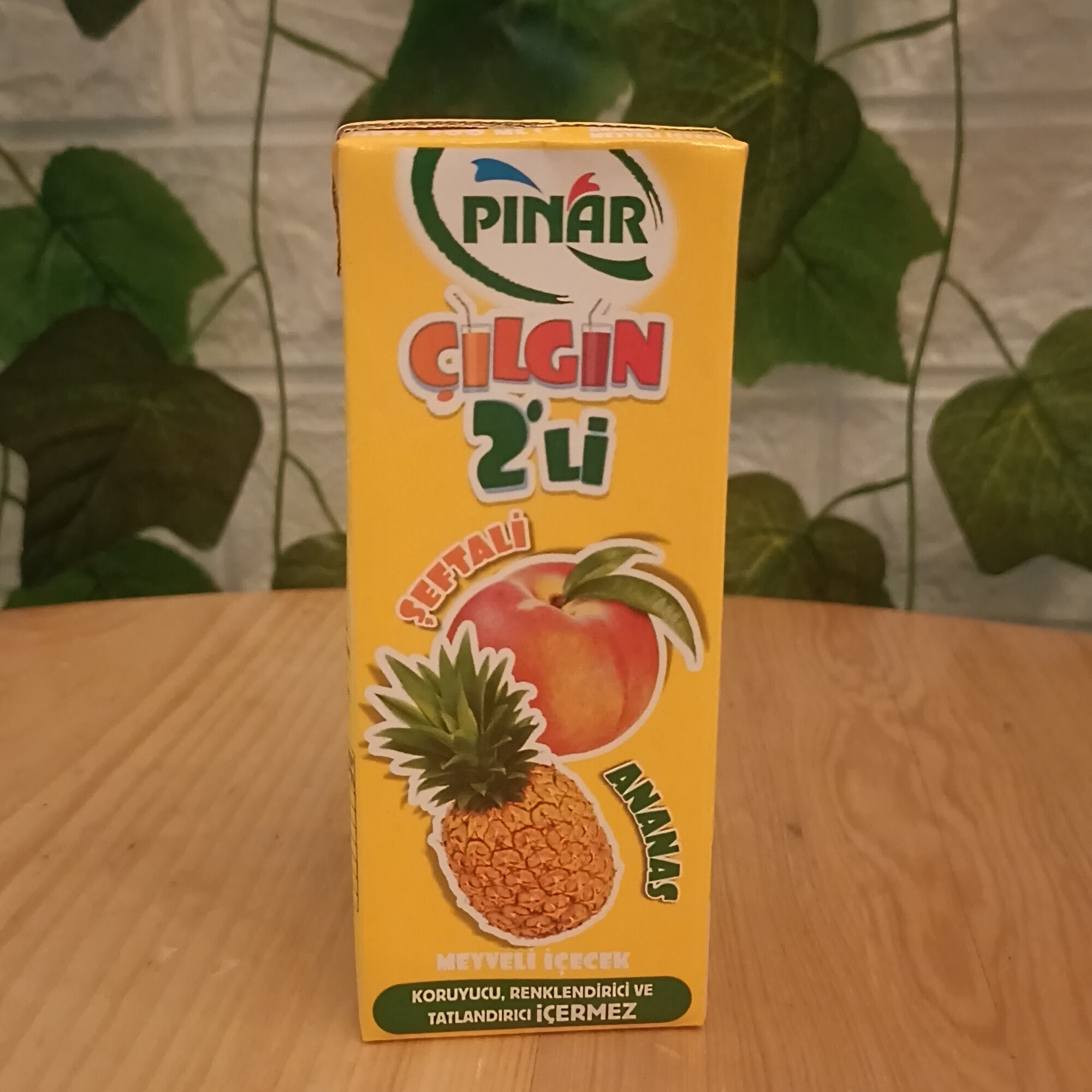Meyve Suyu PINAR (Şeftali, Ananas)