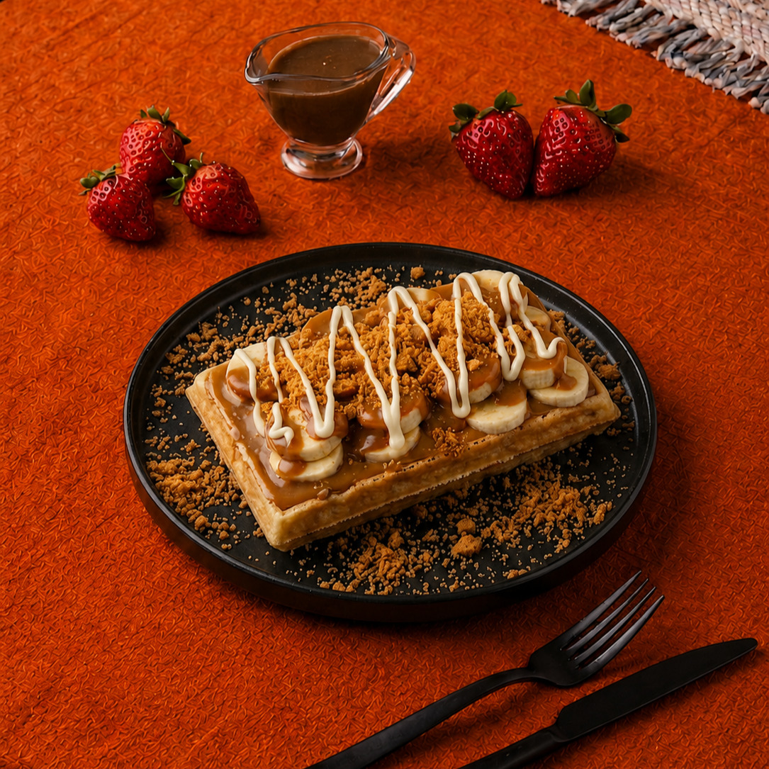 Karamel Belgium Waffle