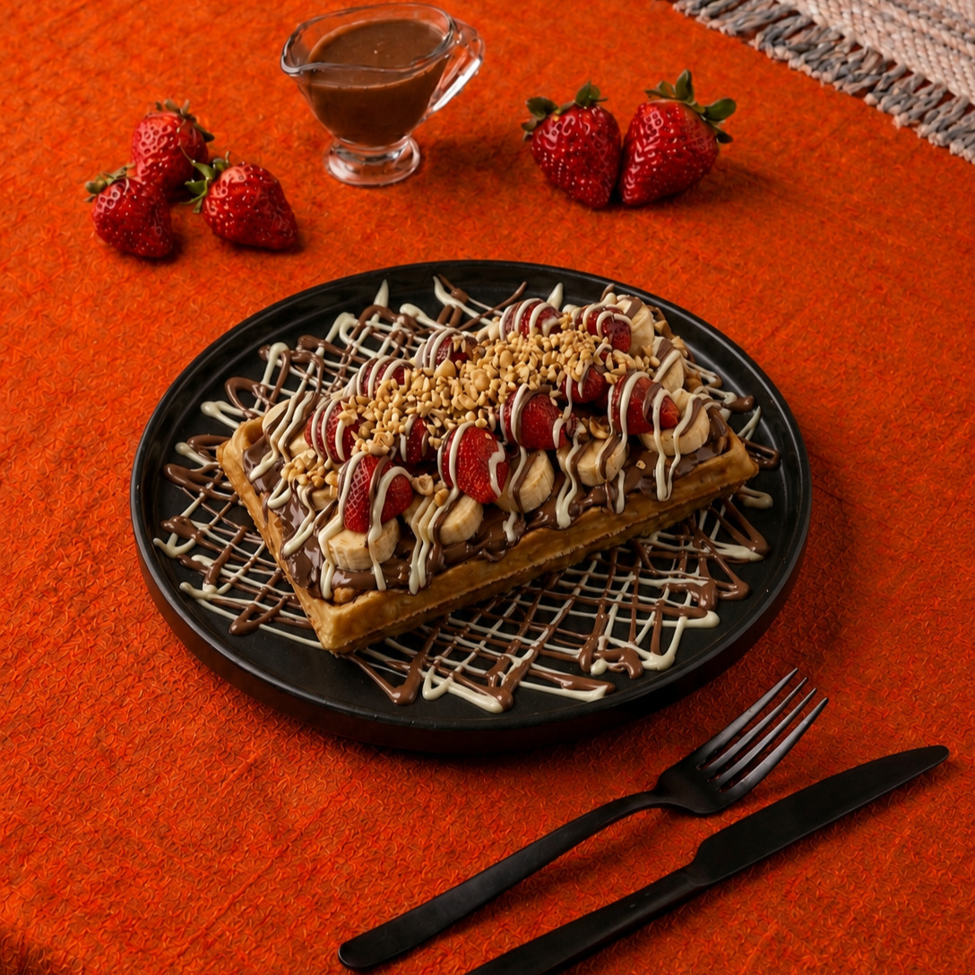 Zebra Belgium Waffle