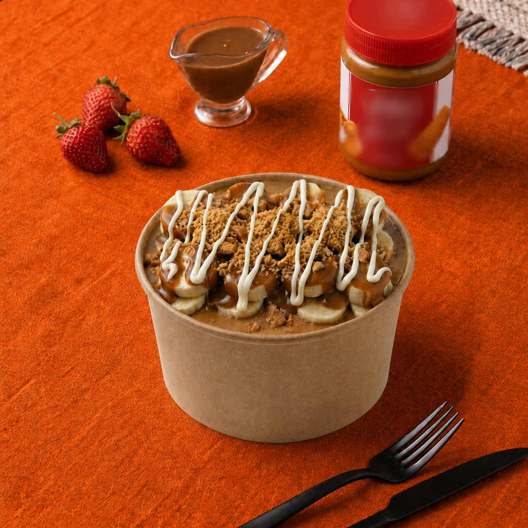 Karamel Waffle Bowl