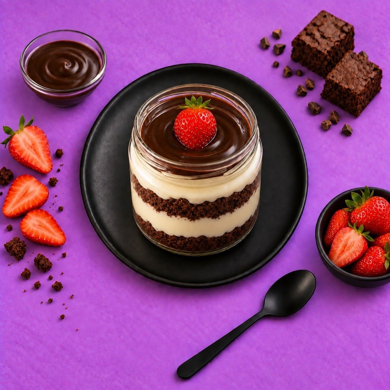 Brownie Çilekli Magnolya